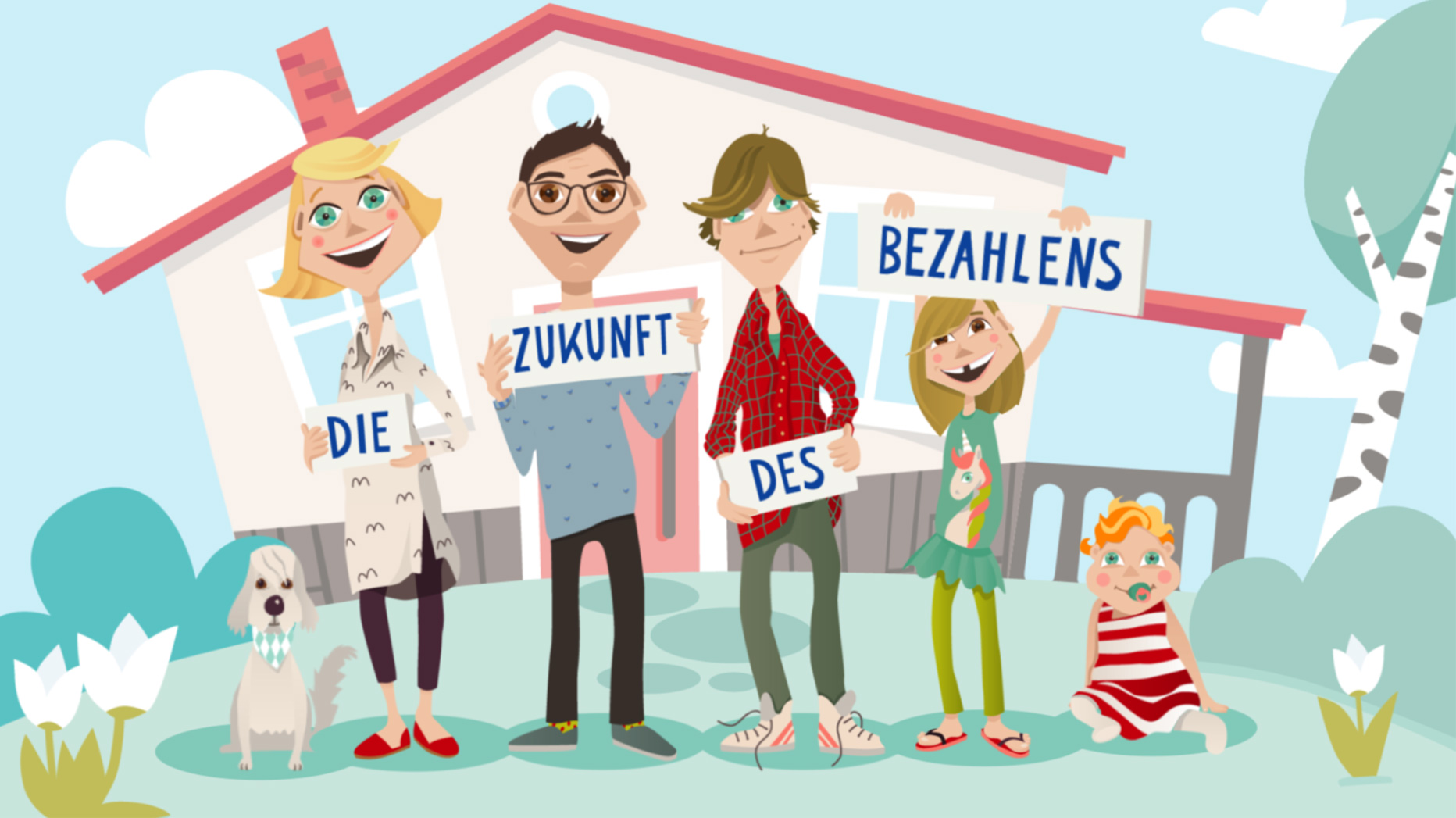 YouTube-Ad der Kampagne Familie Raiff, Genossenschaftsverband Bayern.