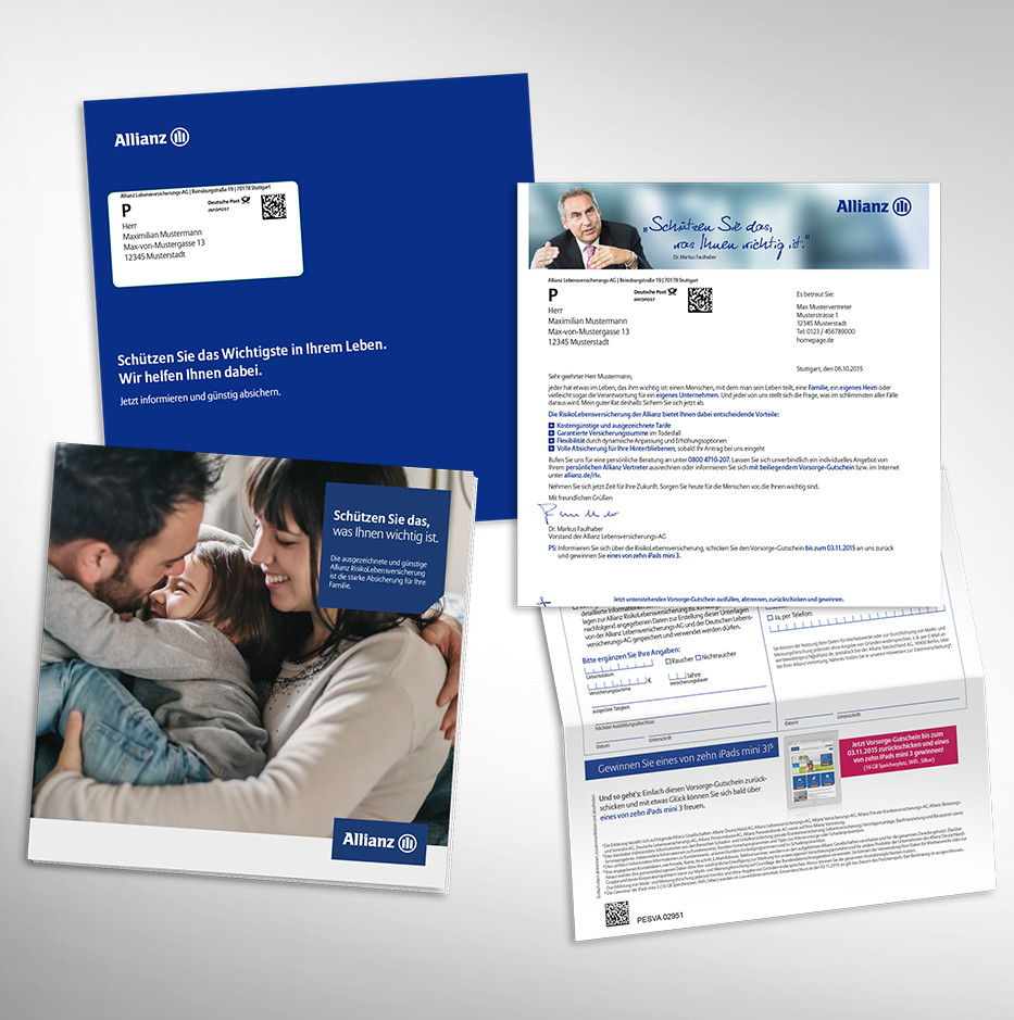 Allianz Direktmarketing: Basis-Mailing