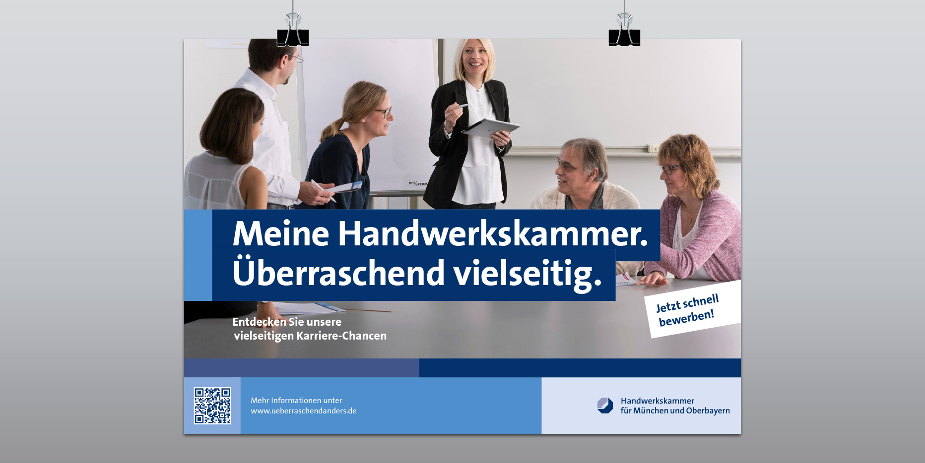 Employer-Branding-Anzeige Verwaltung – Handwerkskammer