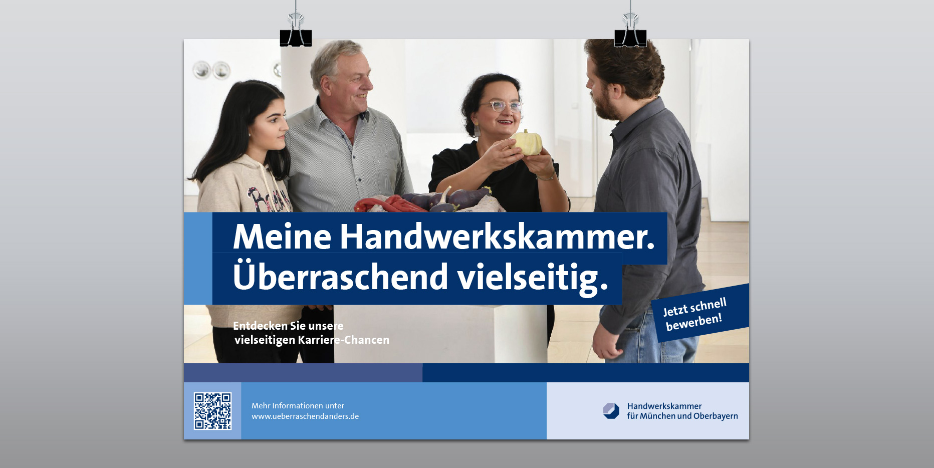 Employer-Branding-Anzeige Kunsthandwerk – Handwerkskammer