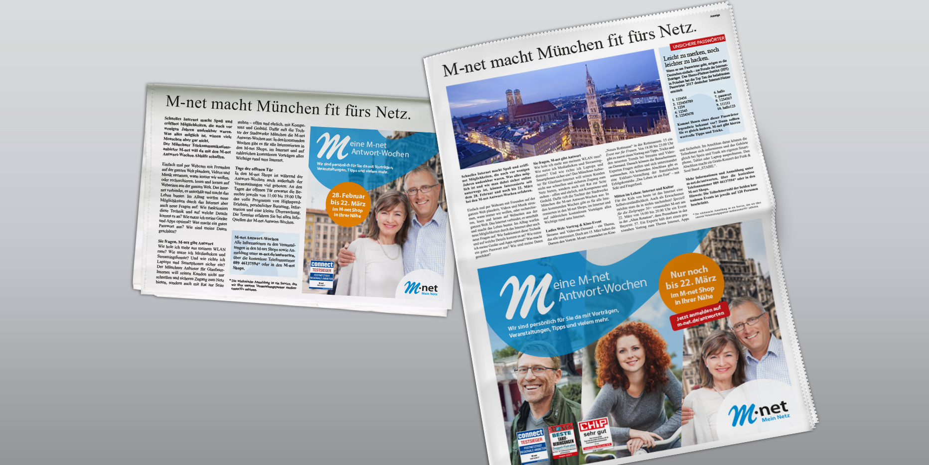 M-net Beratungswochen – Advertorials