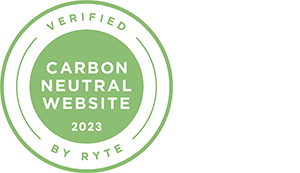 Carbon Neutral Website 2023 verified by ryte